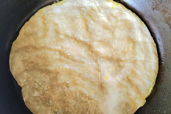 火腿鸡蛋饼的做法图解3