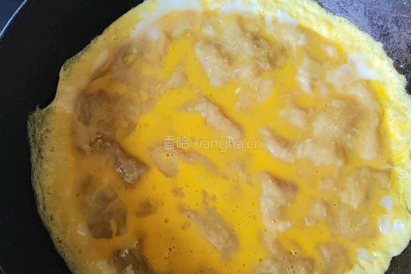 火腿鸡蛋饼的做法图解4