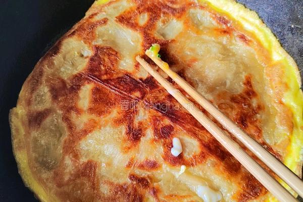 火腿鸡蛋饼的做法图解6