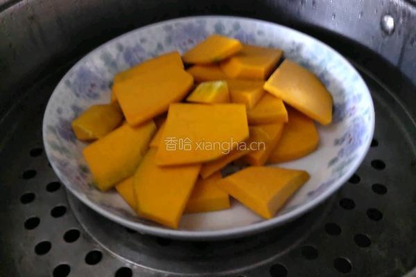 糖心南瓜饼的做法图解2