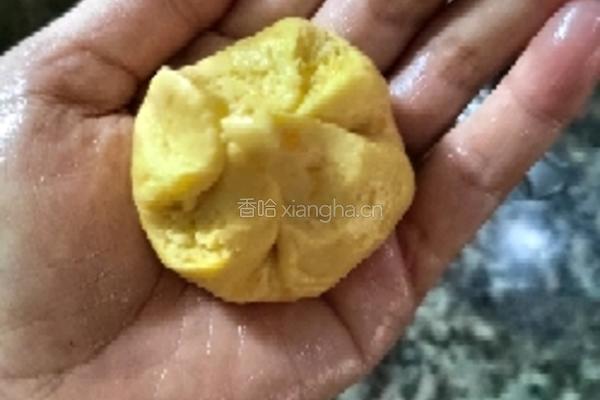 糖心南瓜饼的做法图解8