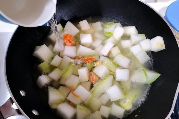 咸蛋冬瓜肉丸汤的做法图解5