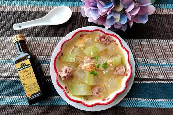 咸蛋冬瓜肉丸汤的做法图解9