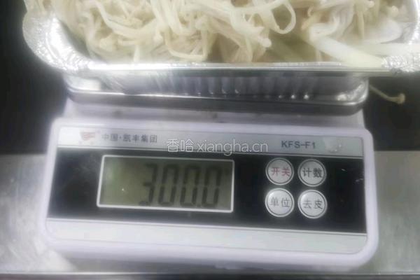 锡纸蒜蓉金针菇的做法图解2