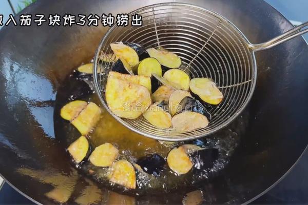 肉末地三鲜的做法图解4