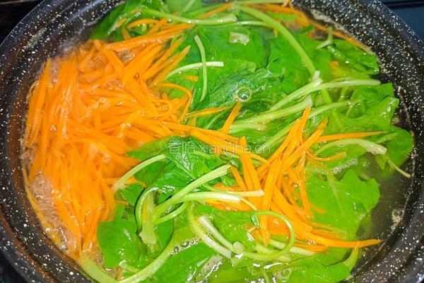 鸡蛋炒菠菜的做法图解5