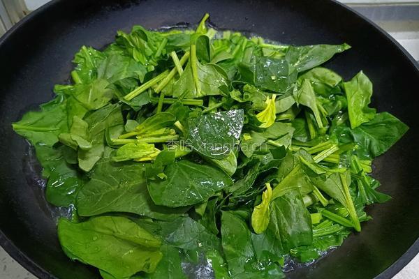 菠菜炒鸡蛋的做法图解1