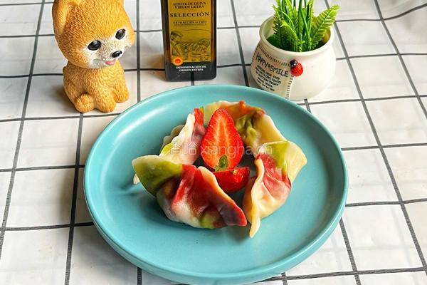 彩色饺子 的做法图解9