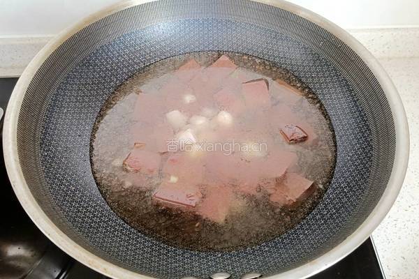 鸭血菠菜汤的做法图解11
