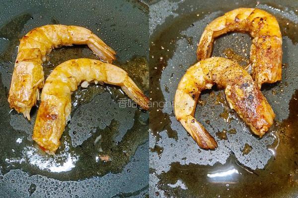 番茄大虾墨鱼面的做法图解5