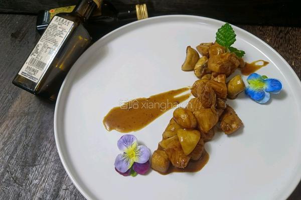 蒜子口蘑鸡胸肉的做法图解8