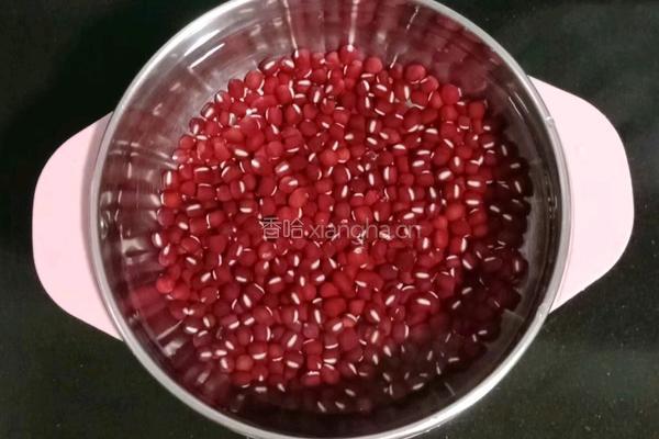 红豆双米粥的做法图解2