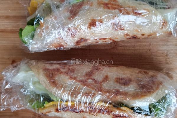 简单饱腹的手抓饼