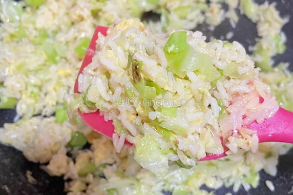 包菜蛋炒饭的做法图解12
