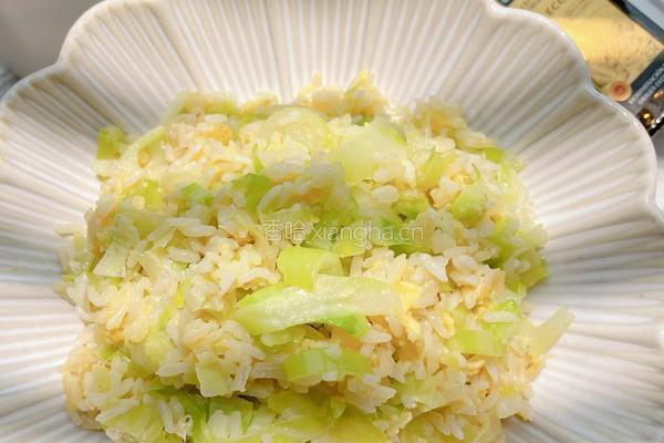 包菜蛋炒饭的做法图解13