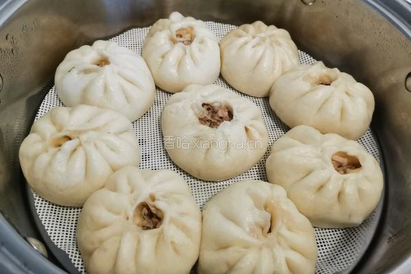 香菇洋葱大肉包子的做法图解13