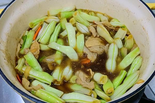 芸豆焖面的做法图解5