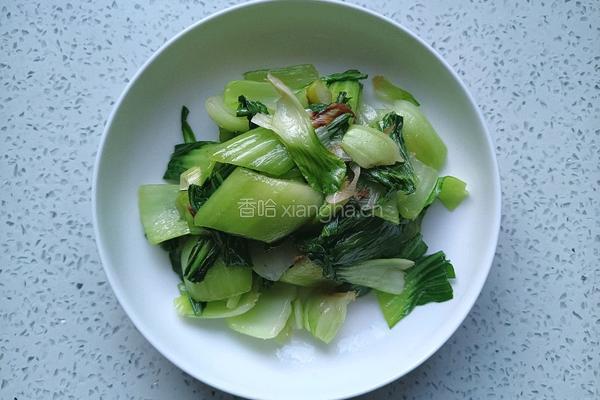 橄榄油炒油菜的做法图解8