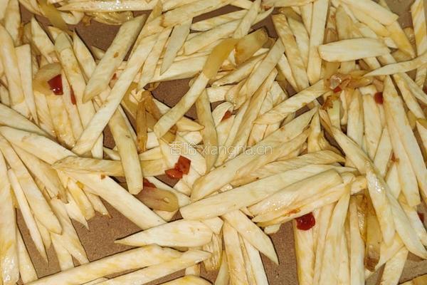 茭白嫩炒鸡胸肉的做法图解6