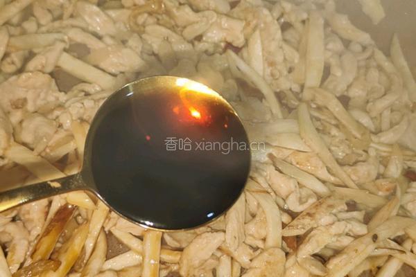 茭白嫩炒鸡胸肉的做法图解8