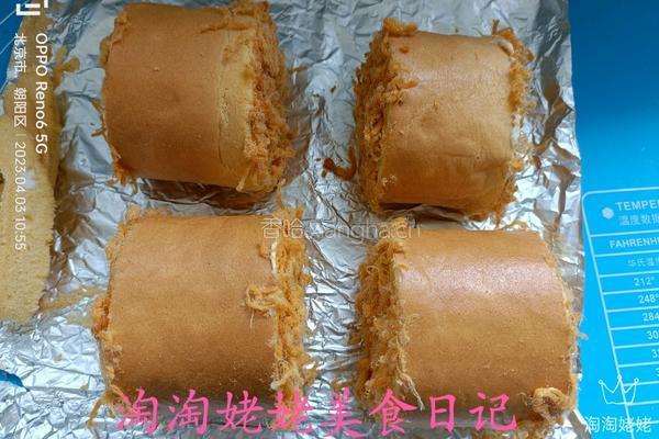 清真牛肉松蛋糕卷的做法图解24