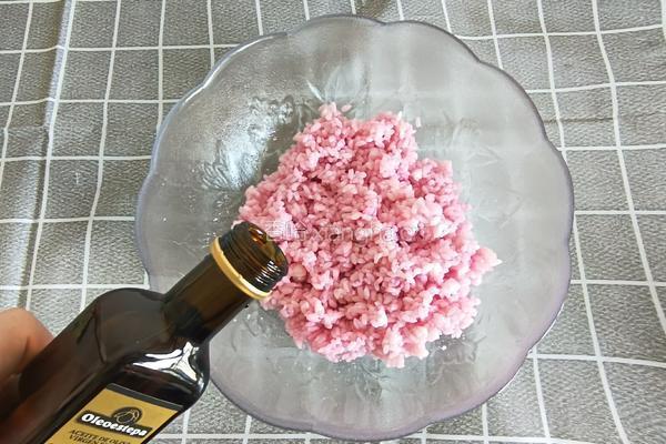 樱花土豆泥饭团的做法图解4