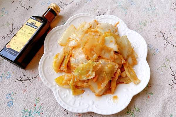 酱炒手撕包菜的做法图解9
