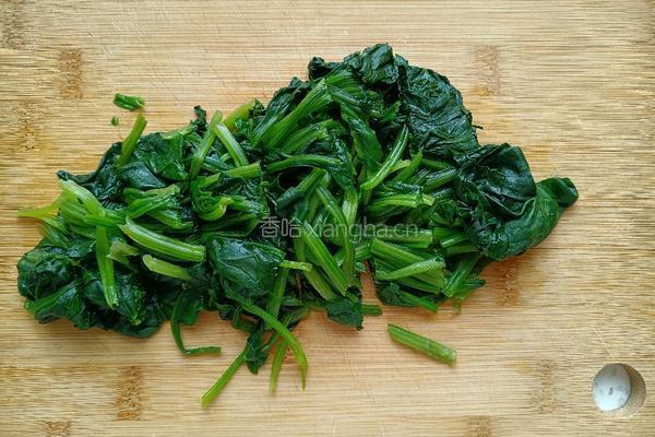 橄榄油酱汁菠菜的做法图解5
