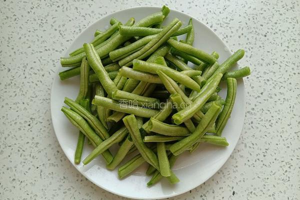 橄榄油豆角焖面的做法图解4
