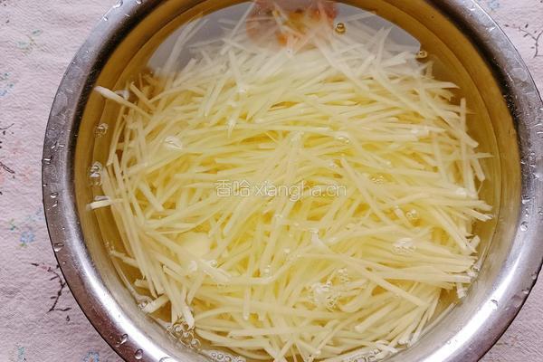 醋溜土豆丝的做法图解3