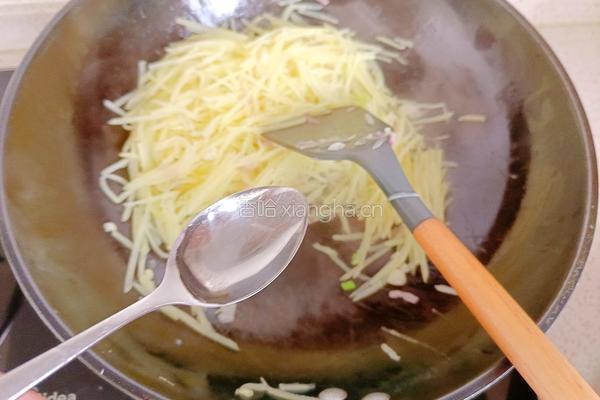 醋溜土豆丝的做法图解10