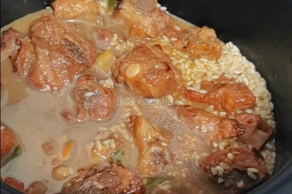 叉烧排骨闷饭的做法图解8