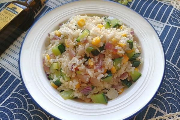 橄榄油炒饭的做法图解1