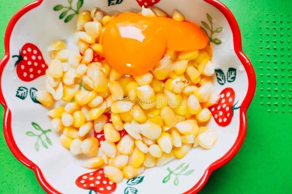 香煎芝香玉米饼的做法图解4