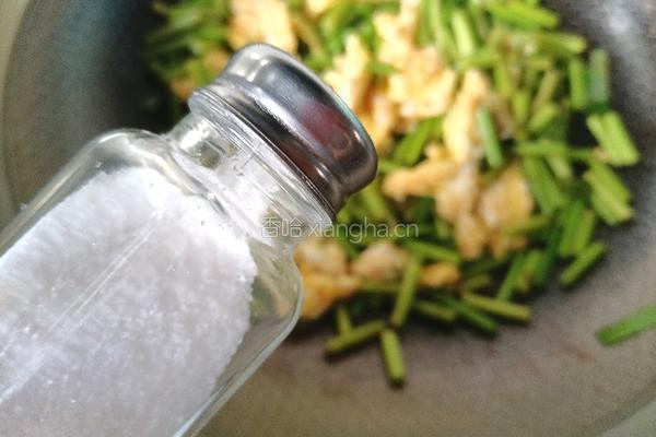 橄榄油蒜苔炒鸡蛋的做法图解10