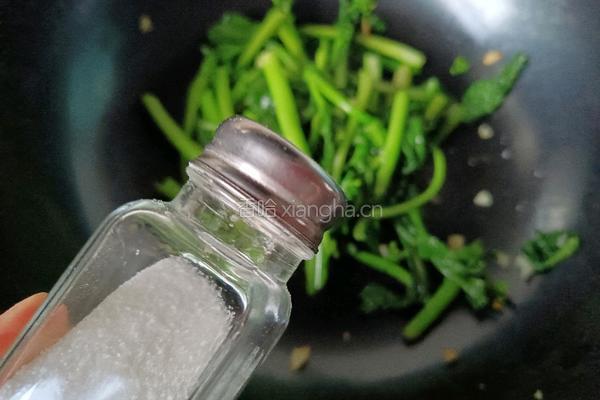 橄榄油炒菜芯的做法图解8