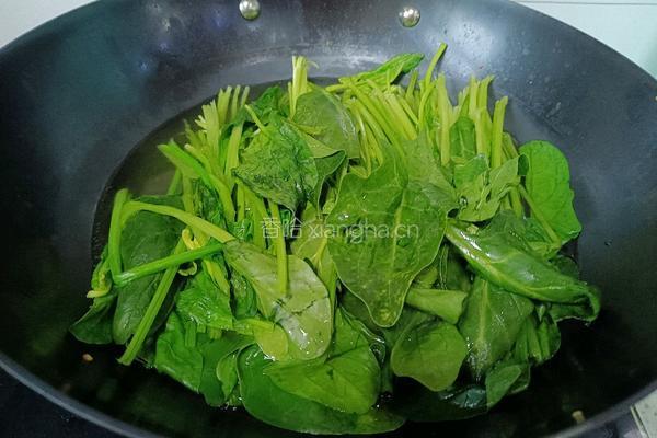 花生拌菠菜的做法图解6