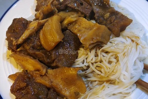 牛腩捞米粉的做法图解8