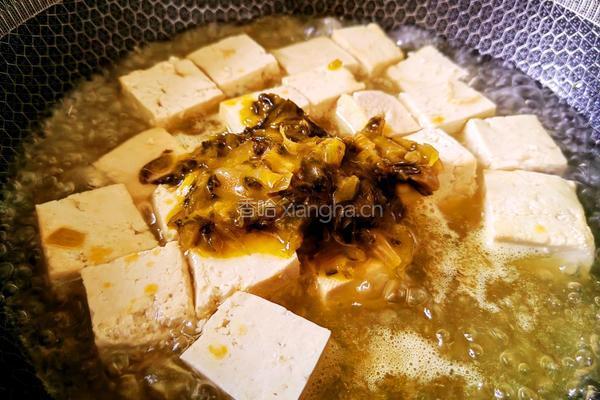 金汤酸菜豆腐的做法图解6