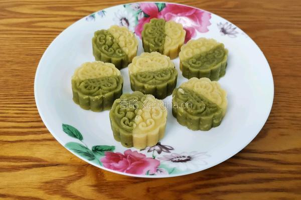 双色绿豆糕的做法图解11