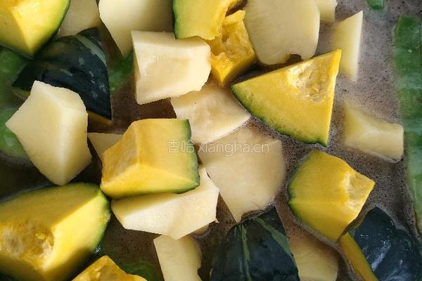 窝瓜炖豆角的做法图解9
