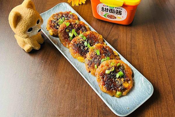 烧烤味时蔬肉饼 的做法图解9