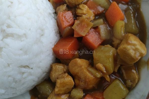 咖喱鸡肉饭的做法图解8