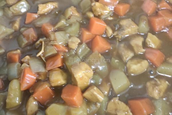 咖喱鸡肉饭的做法图解7