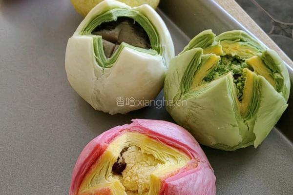 中式传统点心～荷花酥的做法图解10