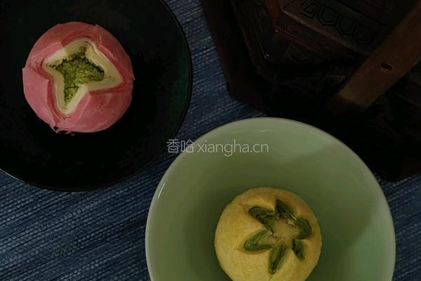 中式传统点心～荷花酥的做法图解11