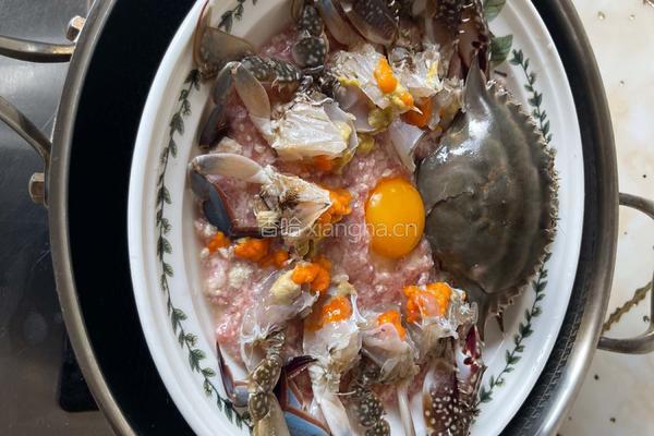 肉饼和乐蟹的做法图解9