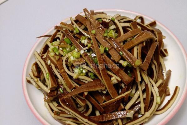 凉拌豆腐干的做法图解7