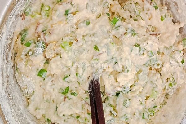 马齿苋鸡蛋饼的做法图解5