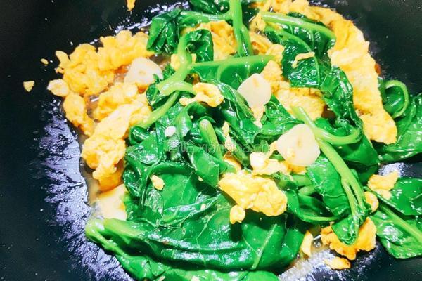 木耳菜炒鸡蛋的做法图解9